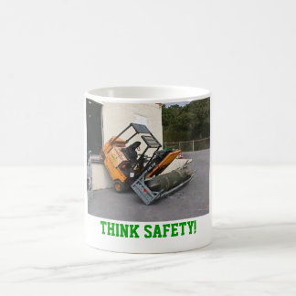 Taza De Café ¡Piense la seguridad!