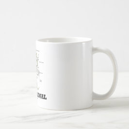 Taza De Café Piense renal (riñón Nephron)