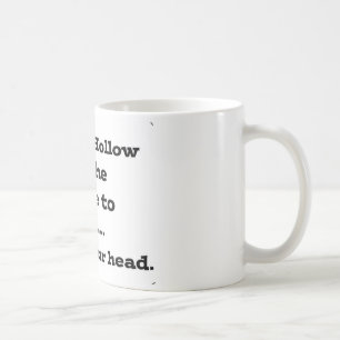 Taza De Café Pierda su cabeza en hueco soñoliento