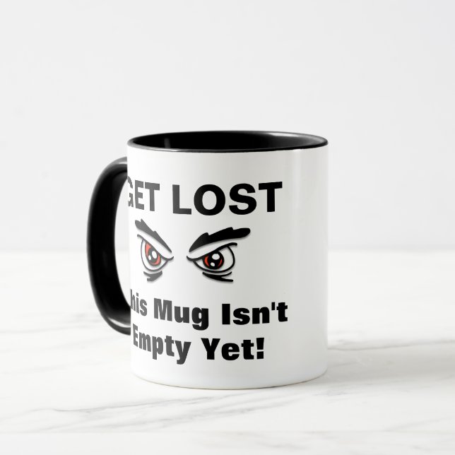 Taza de café Pierde el rumbo (Anverso izquierdo)