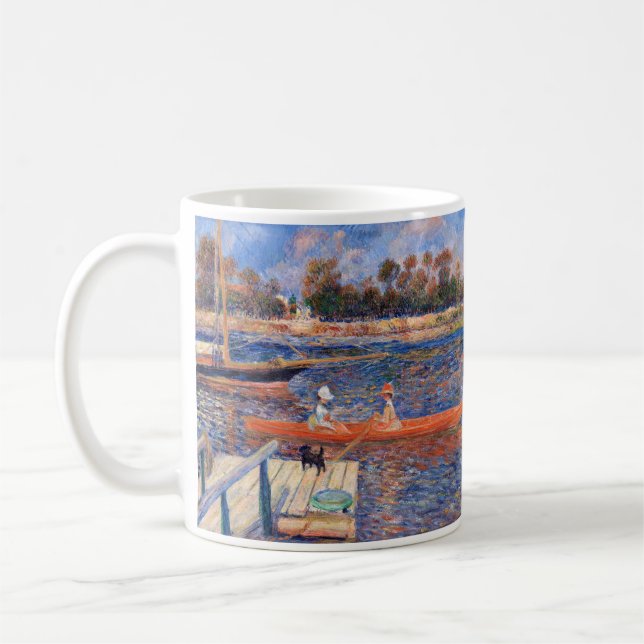 Taza De Café Pierre-Auguste Renoir - El Sena en Argenteuil (Izquierda)