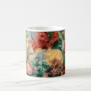 Taza De Café Pierre-Auguste Renoir - Flores en un jarrón