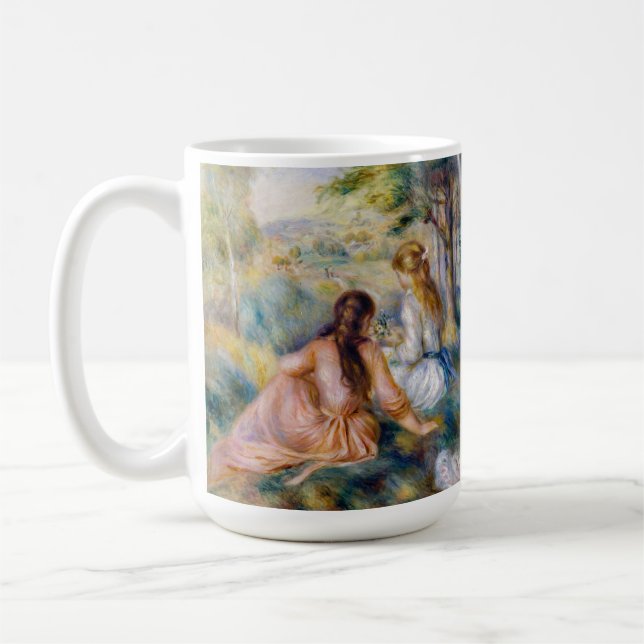 Taza De Café Pierre-Auguste Renoir - In the Meadow (Izquierda)