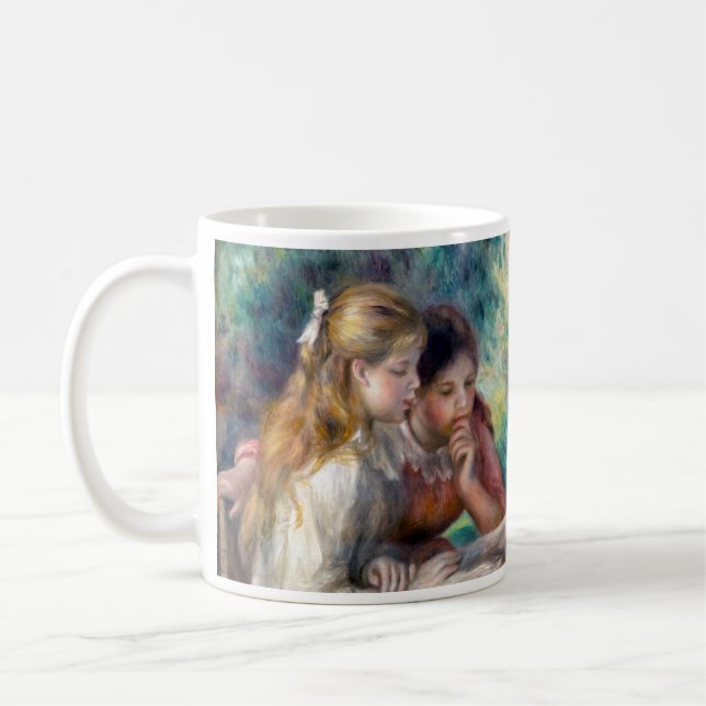 Taza De Café Pierre-Auguste Renoir - La lectura (Izquierda)