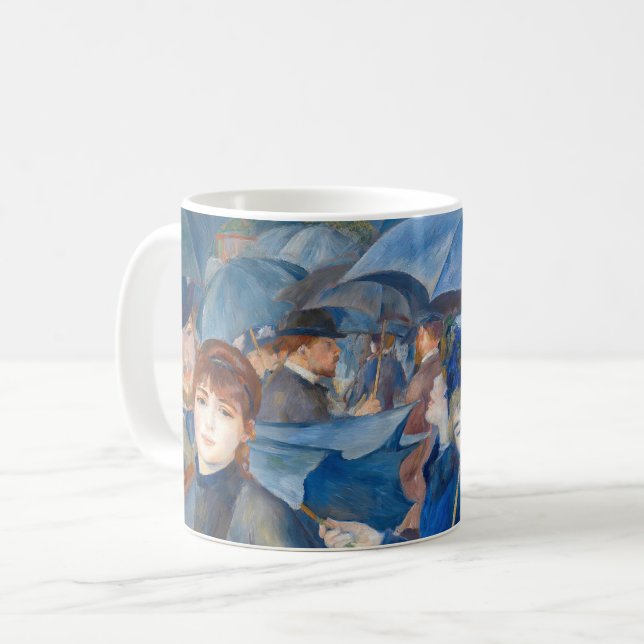 Taza De Café Pierre-Auguste Renoir - Los paraguas (Anverso izquierdo)