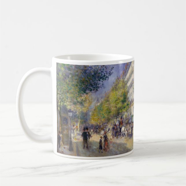 Taza De Café Pierre-Auguste Renoir - París, Grands Boulevards (Izquierda)