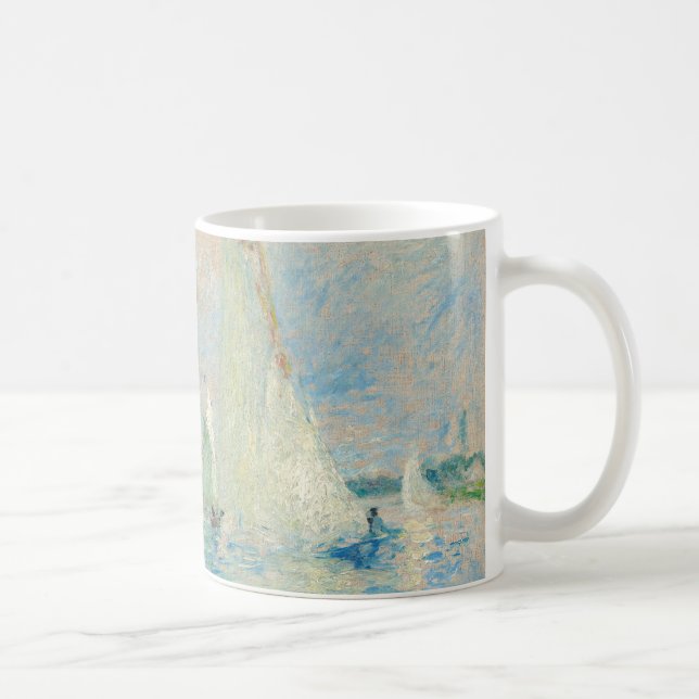 Taza De Café Pierre-Auguste Renoir - Regatta en Argentina (Derecha)
