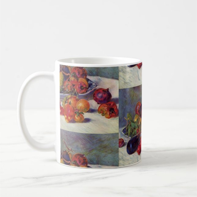 Taza De Café Pierre Auguste Renoir Still Life with Fruit (Izquierda)