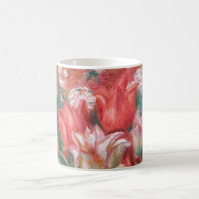 Taza De Café Pierre-Auguste Renoir - Tulip Bouquet (Centro)
