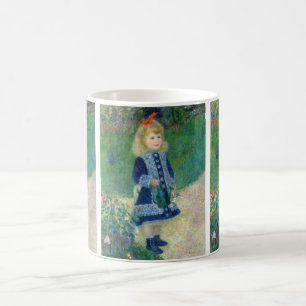 Taza De Café Pierre-Auguste Renoir - Una niña con una regadera