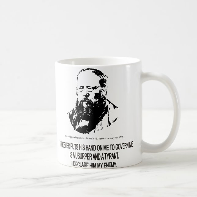 Taza De Café Pierre-Joseph Proudhon (Derecha)