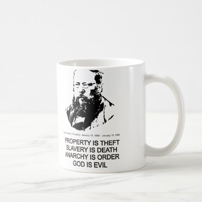 Taza De Café Pierre-Joseph Proudhon (Derecha)