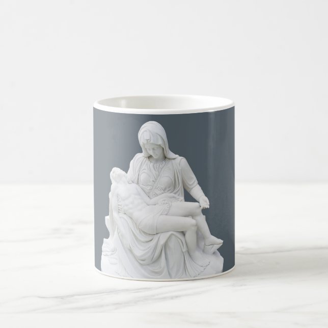 Taza De Café Pieta esculpida (Centro)