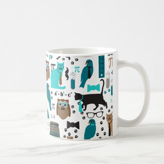 Taza De Café Pieza de café de Pi Mug (Derecha)