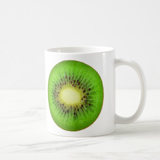 Taza De Café Pieza de kiwi (Derecha)