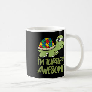 Taza De Café Pieza del rompecabezas del misterio del autismo al