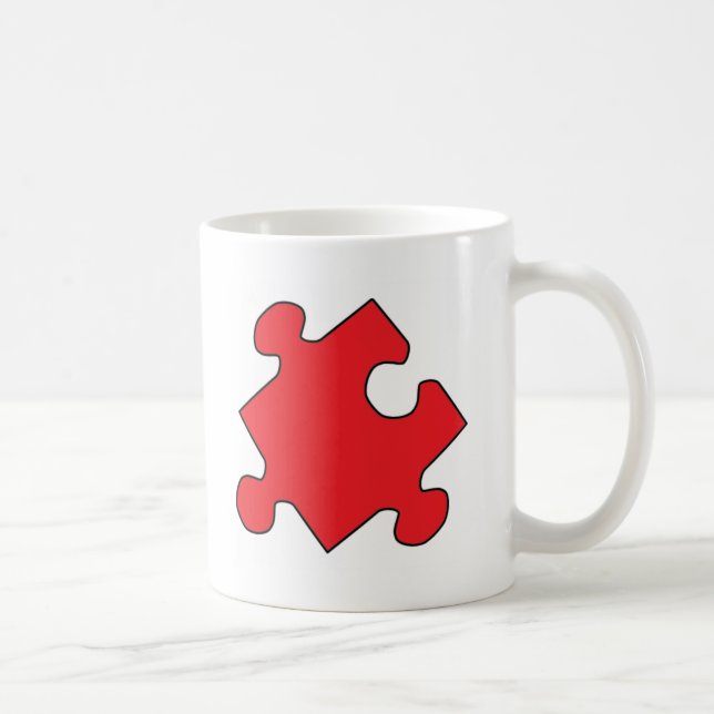 TAZA DE CAFÉ PIEZA ROJA (Derecha)