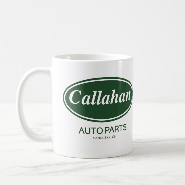 Taza De Café Piezas de automóvil de Callahan (Izquierda)