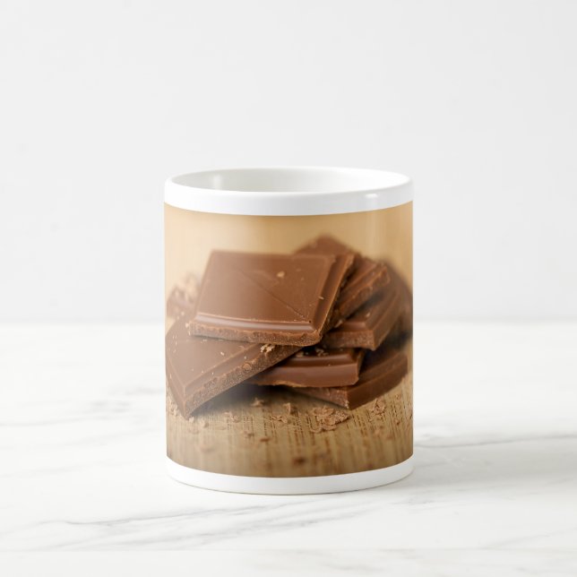 Taza De Café Piezas de chocolate (Centro)