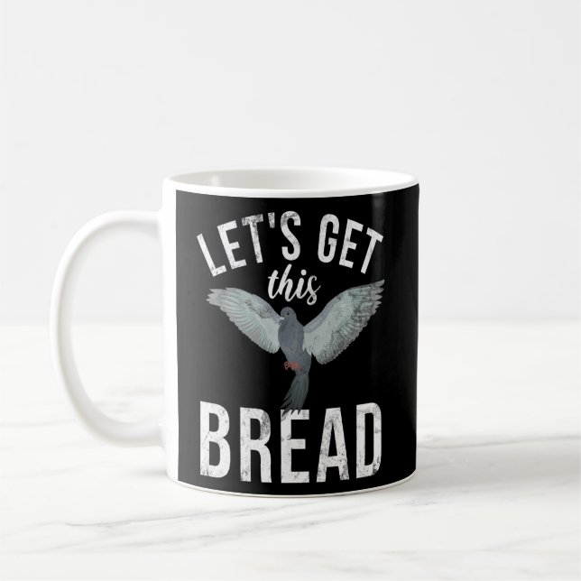 Taza De Café Pigeon Breeder Vamos a buscar este culebrón de pan (Izquierda)
