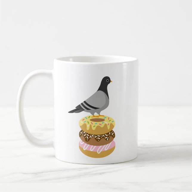 Taza De Café Pigeon Mugs (Izquierda)