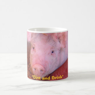 Taza De Café piggies3, "Oint y bebida "