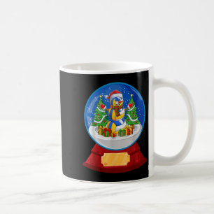 Taza De Café Pijama de Navidad Alegre Sombrero de Santa Voleibo