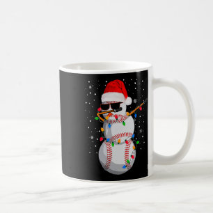Taza De Café Pijama divertido de Navidad con sombrero de Santa 