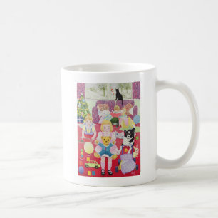 Taza De Café Pijamas del navidad del peluche