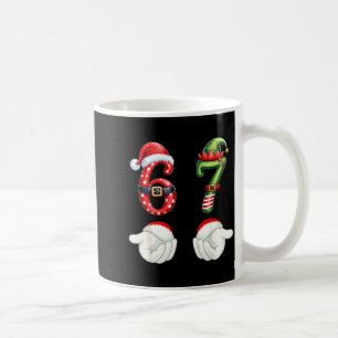 Taza De Café Pijamas divertidos de Navidad 67 Seis Siete Meme 6