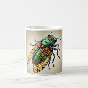 Taza De Café Pijnackeria dorsal view in watercolor and ink 0109