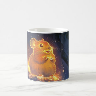 Taza De Café pika está representado con un pelaje naranja 