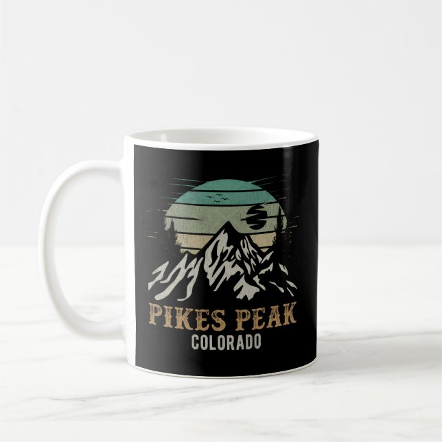 Taza De Café Pikes Peak Parque Nacional Merchandike Pikes (Izquierda)