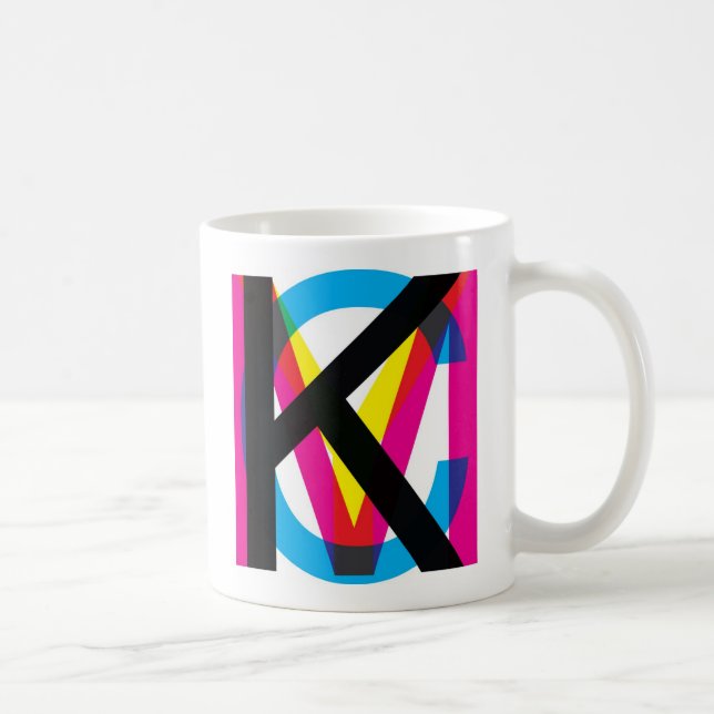 Taza De Café Pila de CMYK (Derecha)