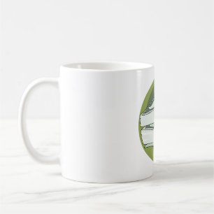 Taza De Café Pila de Dinero Efectivo Billetes Verdes