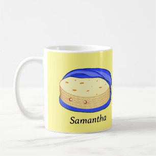 Taza De Café Pila de tortillas de harina