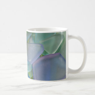 Taza De Café Pila de vidrio de playa azul, Alaska
