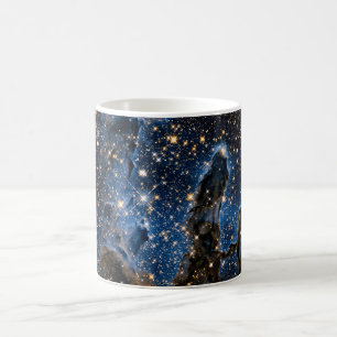 Taza De Café Pilares De Creación Nebulosa Del Águila Infrarrojo