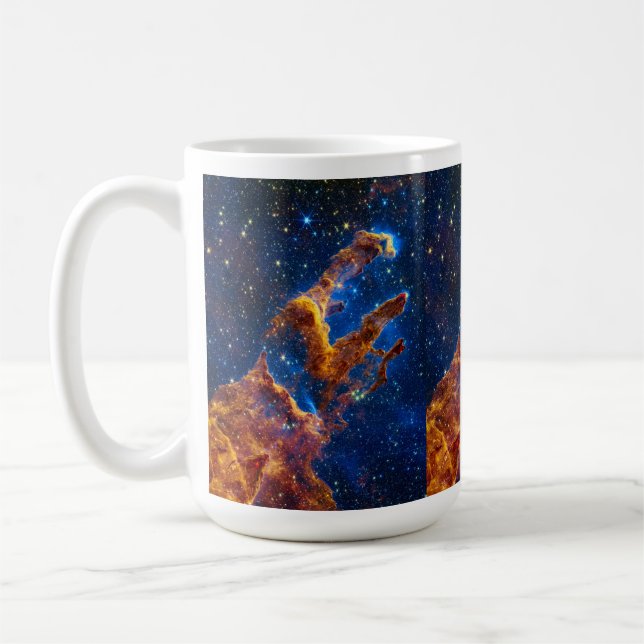 Taza De Café Pilares de la creación - Astronomía de James Webb  (Izquierda)