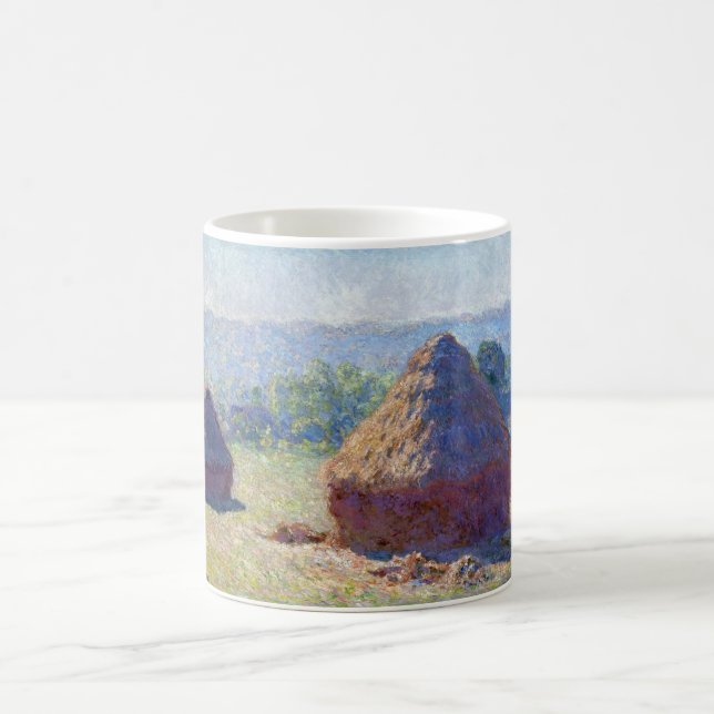 Taza De Café Pilas de trigo (fin de verano), Monet (Centro)