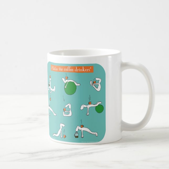 Taza De Café pilates para bebedores de café (Derecha)