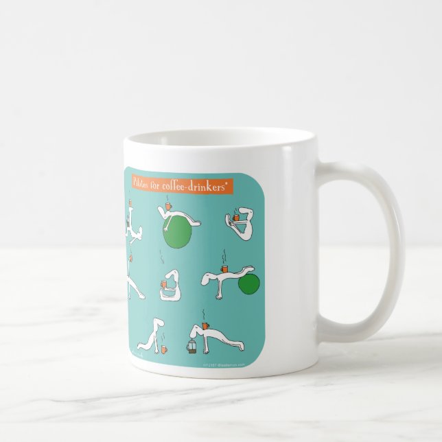 Taza De Café pilates para los amantes del café (Derecha)