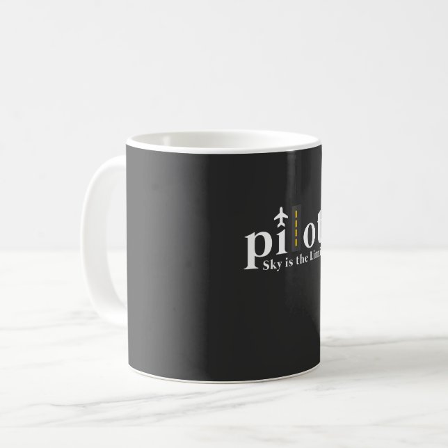 Taza De Café Piloto (Anverso izquierdo)