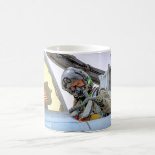 TAZA DE CAFÉ PILOTO A-10C THUNDERBOLT II