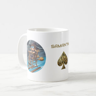 Taza De Café Piloto Bruja Adorable