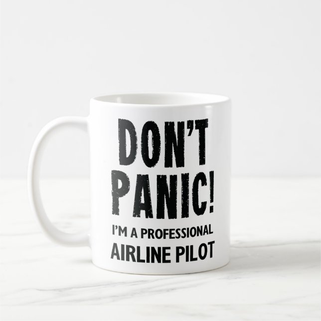 Taza De Café Piloto de aerolíneas (Izquierda)