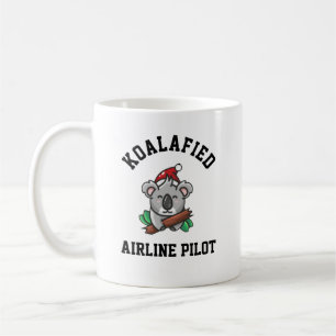 Taza De Café Piloto de aerolíneas Koalafied
