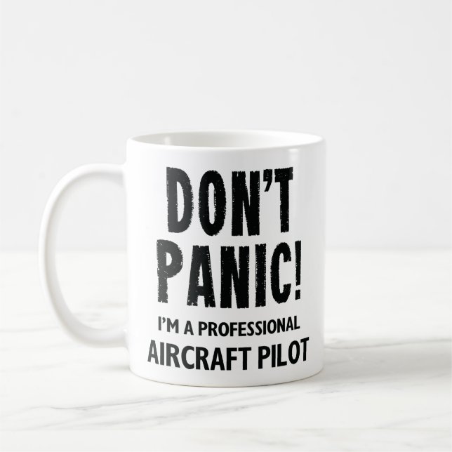 Taza De Café Piloto de aeronaves (Izquierda)