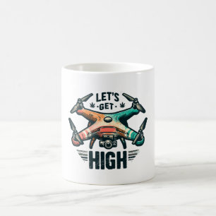 Taza De Café Piloto de dron