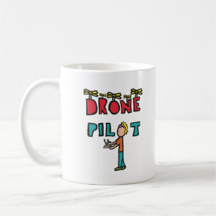 Taza De Café Piloto de drones